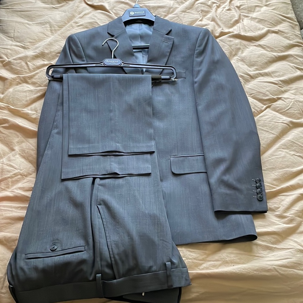 Gray Haggar Suit